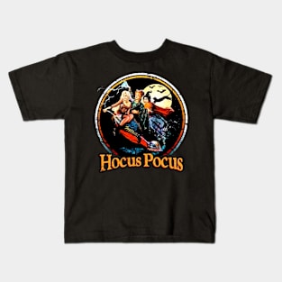 halloween it's just a bunch of hocus pocus squad Kids T-Shirt